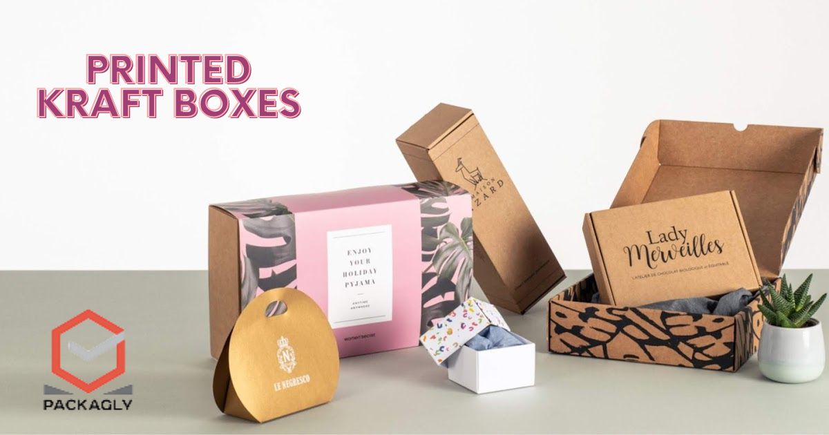 Custom Printed Kraft Boxes