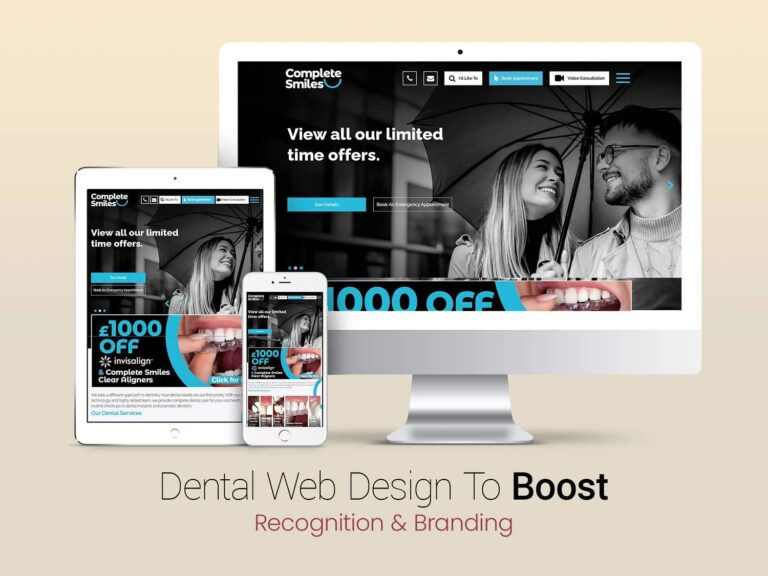 Importance Of Hiring Designers For Your Dental Website Design
