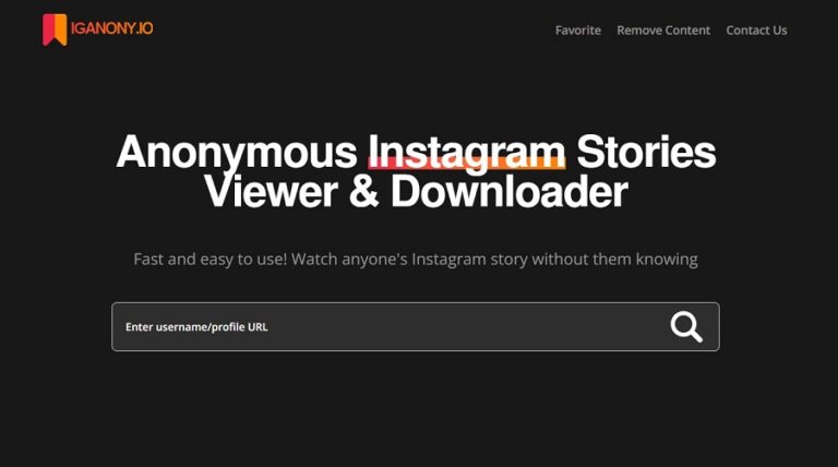 IGANONY: A NOMINAL VIEWER & DOWNLOADER FOR INSTAGRAM STORIES